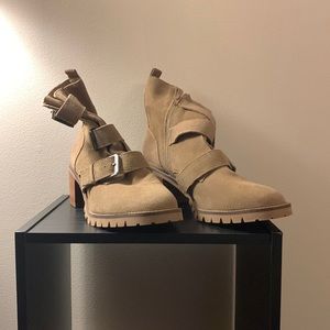 Tan Suede Boots